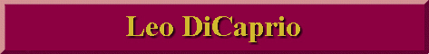 Leo DiCaprio